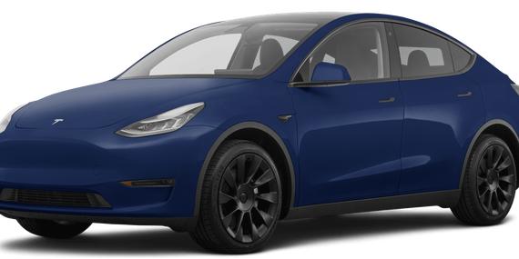 TESLA MODEL Y 2020 5YJYGDEFXLF022984 image